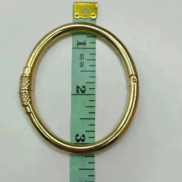 Michael Kors Gold Tone Park Ave Pave Bracelet - Picture 4 of 4